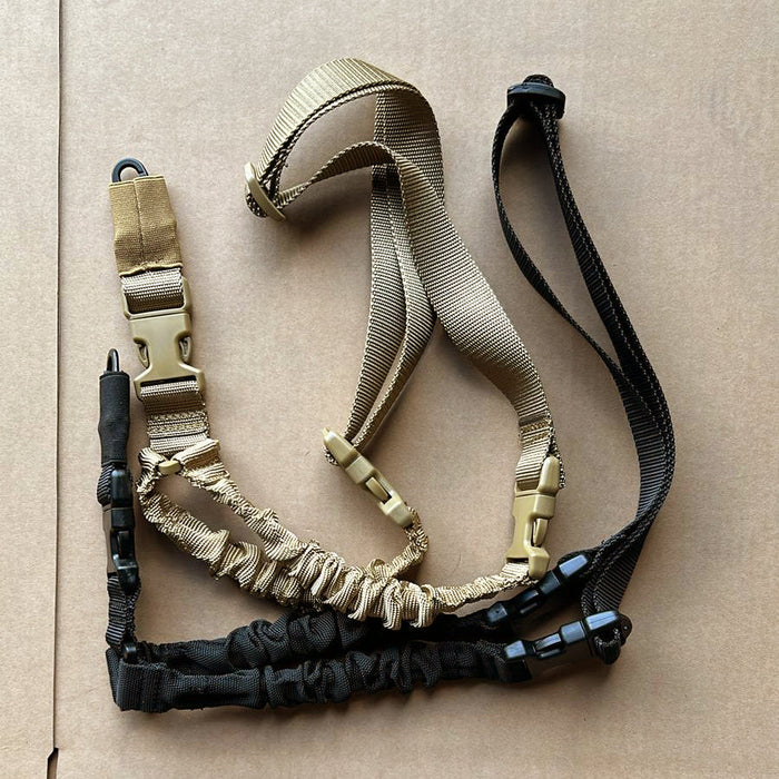 A1021,Gun Sling(Mixed Color Black and Tan) &
