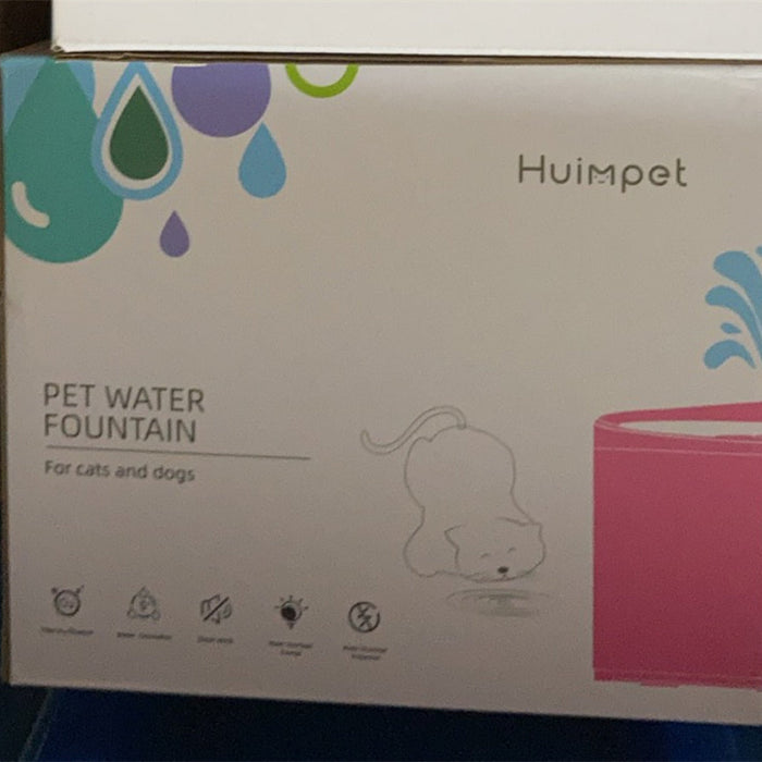 A1053, Automatic Cat Water Fountain, 84oz/2.5L Pet Water Fountain &