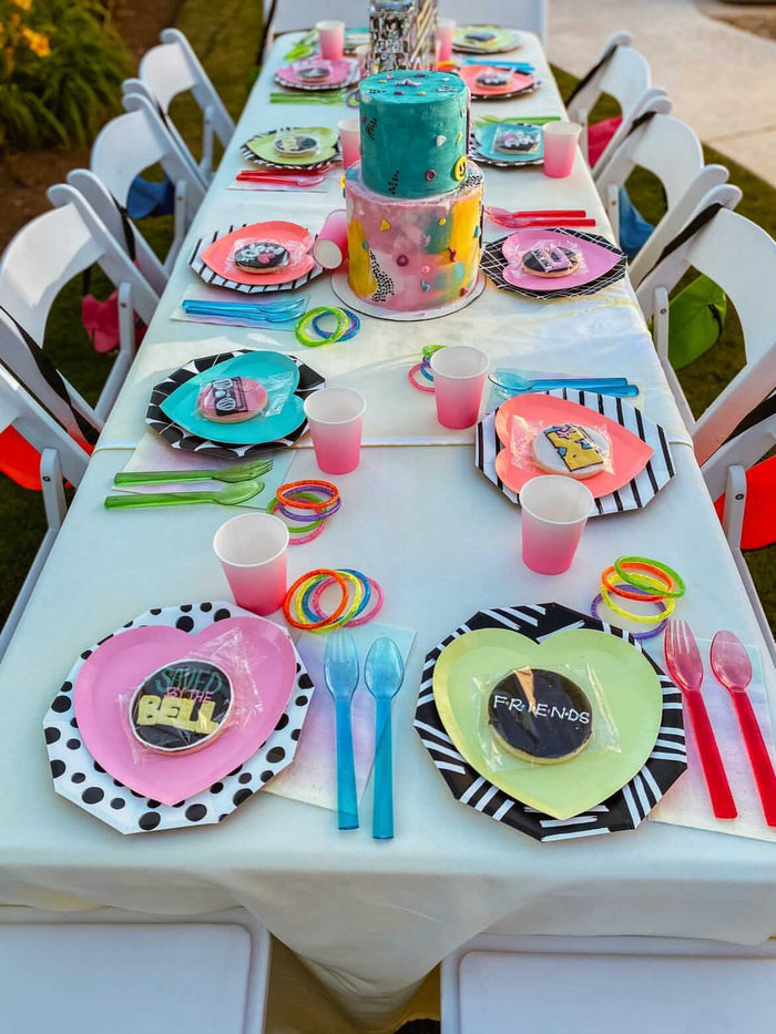 Blue Acrylic Flatware