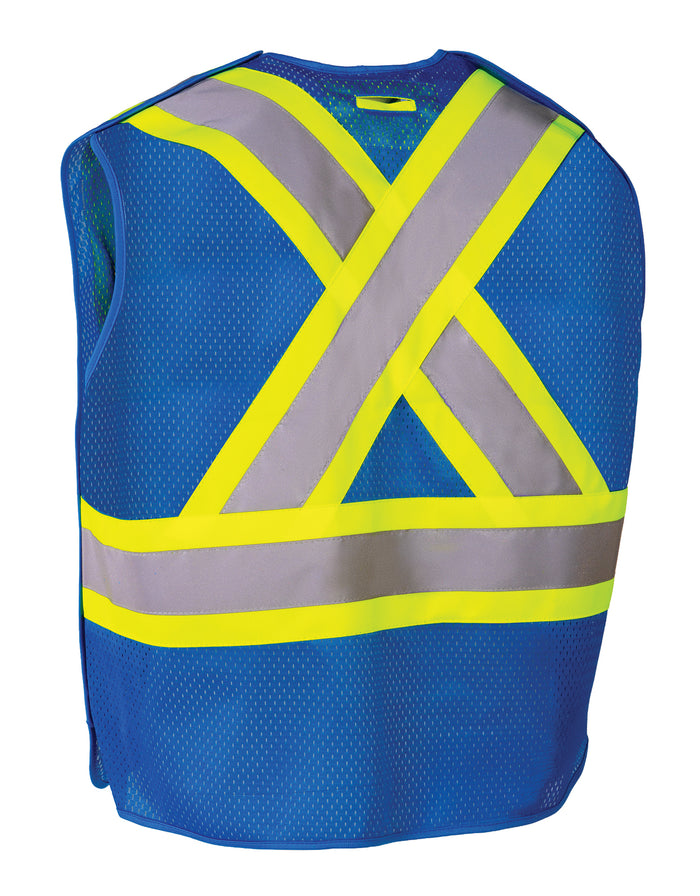 Forcefield 5-Point Tear-Away Mesh Traffic Vest