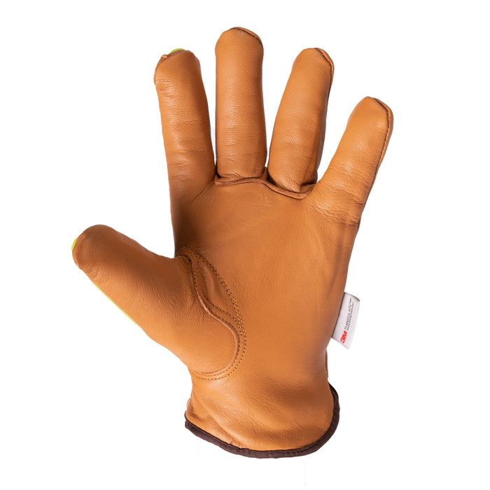 Forcefield Deltaforce Goatskin Kevlar and Thinsulate Lined Winter Impact Glove