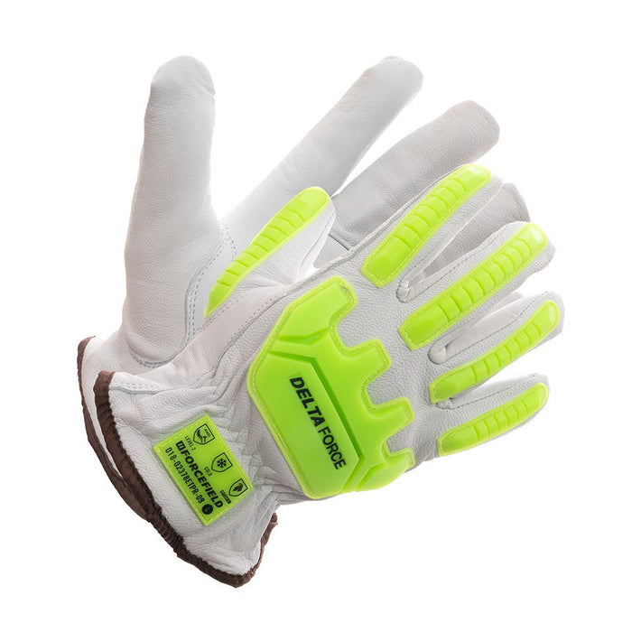 Forcefield Deltaforce Lined Goatskin Impact Glove