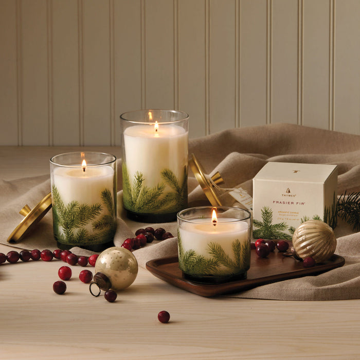 Frasier Fir Large Pine Needle Luminary - 16oz