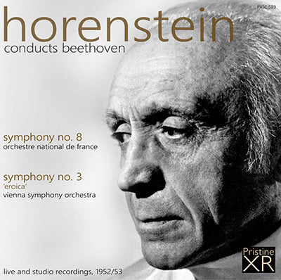 HORENSTEIN Beethoven: Symphonies 8 & 3 (1952/53) - PASC589 - CD