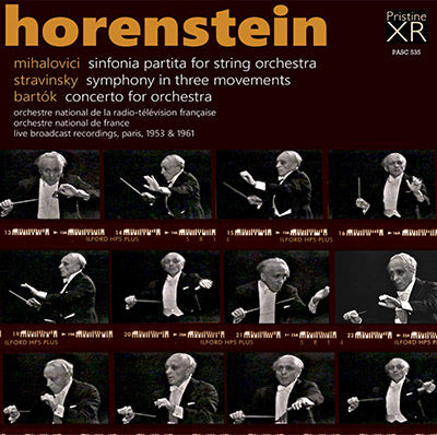 HORENSTEIN conducts Mihalovici, Stravinsky & Bartók (1953, 1961) - PASC535 - CD