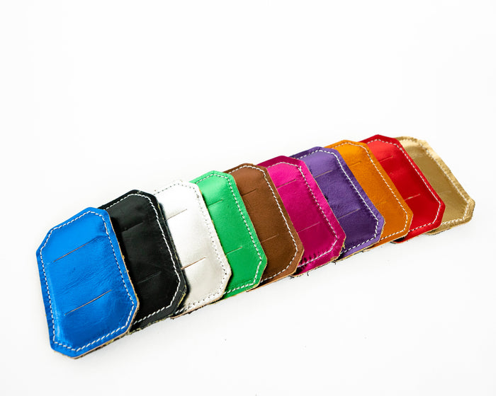 Metallic Spur Strap Covers
