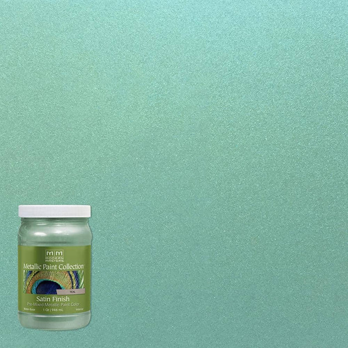 Metallic Paint Satin - Teal