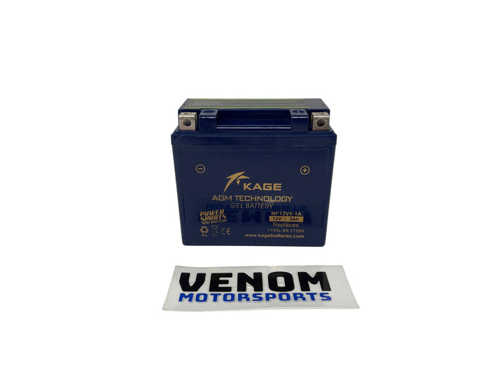 Replacement Battery YTX5L-BS | Venom 110cc-125cc ATV