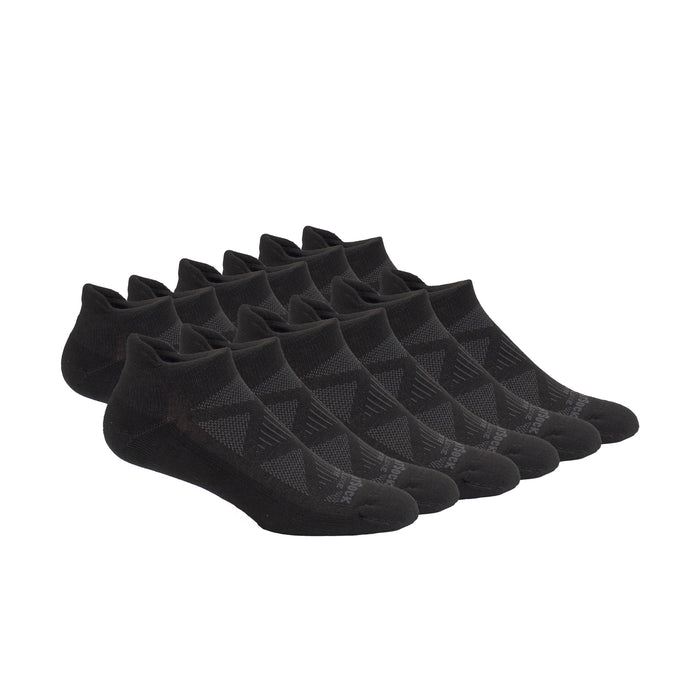Run Luxe Single Layer Tab 6 Pack Wrightsock