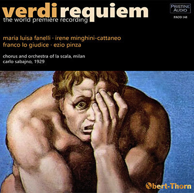 SABAJNO Verdi: Requiem (La Scala, 1929) - PACO148 - CD