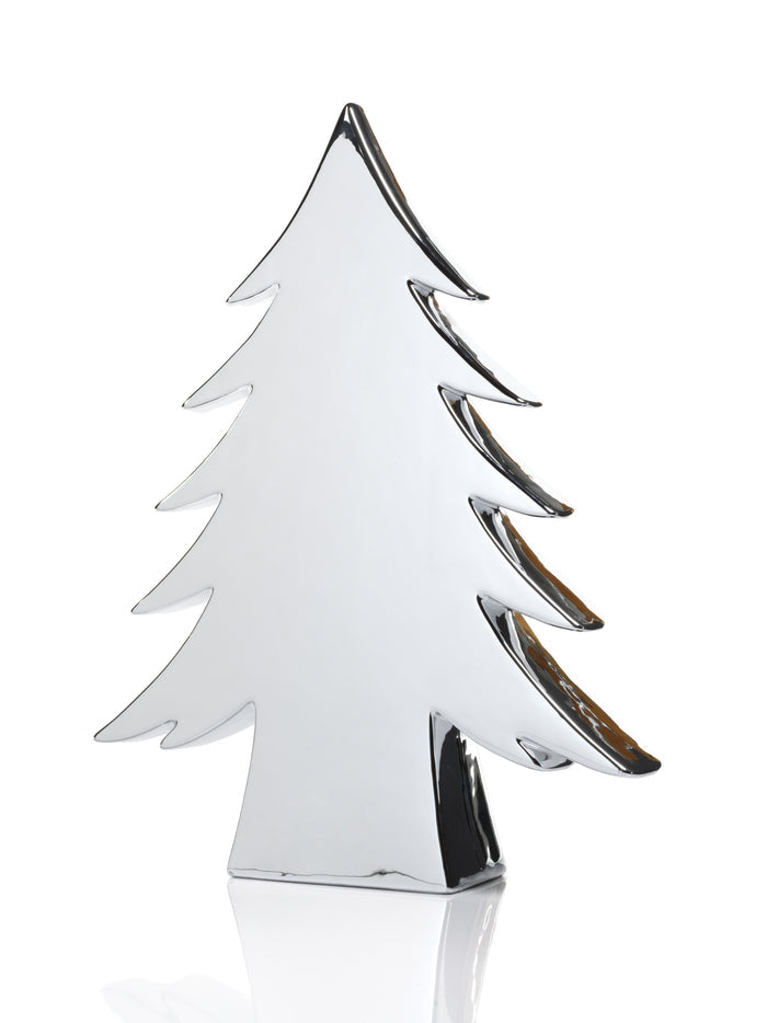 Teton Silver Ceramic Tree - Christmas Trees by Carlyle Avenue