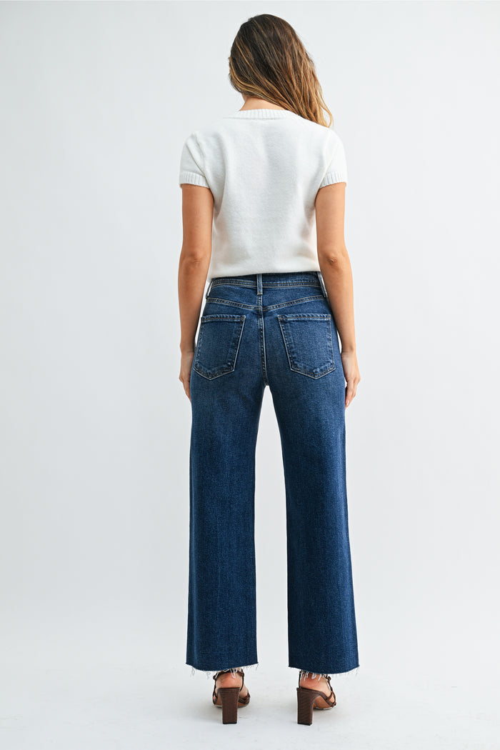Utility Wide Leg - BP353J - Dark Wash