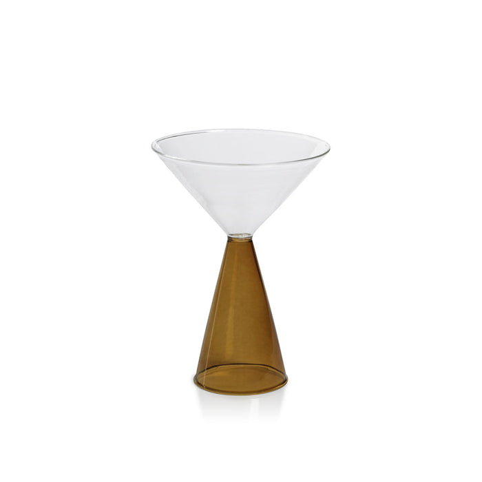 Veneto Glassware - Amber - Glassware by Carlyle Avenue