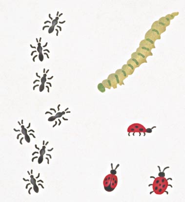 #140 Garden Critters Stencil