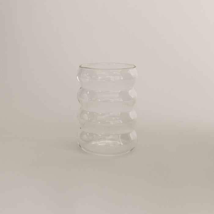 6oz Ripple Cup, Clear - Glassware by Carlyle Avenue