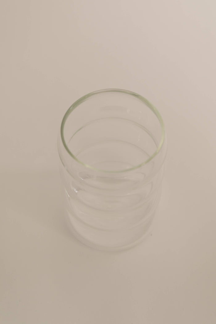 6oz Ripple Cup, Clear - Glassware by Carlyle Avenue