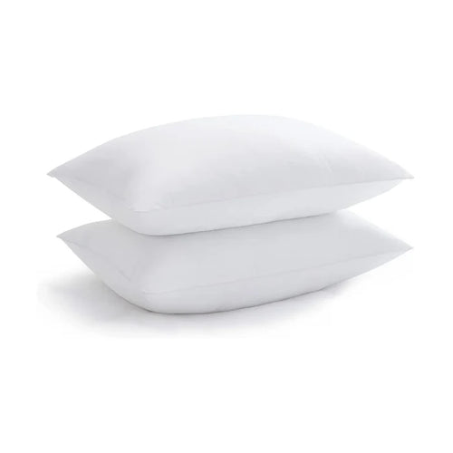 A0986, Bed Pillows for Sleeping, Queen and King Size, White 2 Count