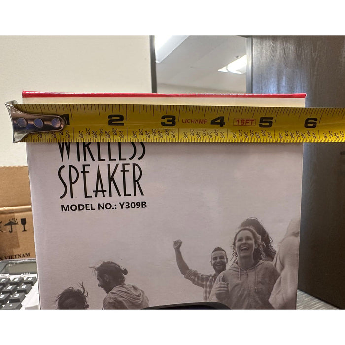 A1078, Bluetooth Wireless Speaker with RGB Lights 8"(Y309B)  .C24. &