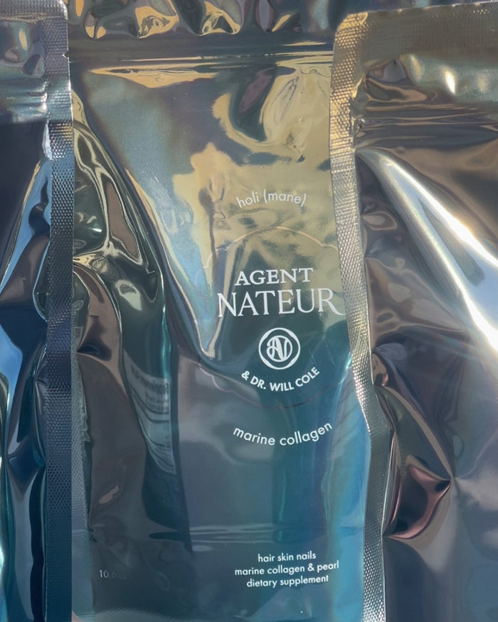 Agent Nateur | holi (mane) marine collagen peptides and pearl hair, skin, nails - Agent Nateur - Living with Ivey
