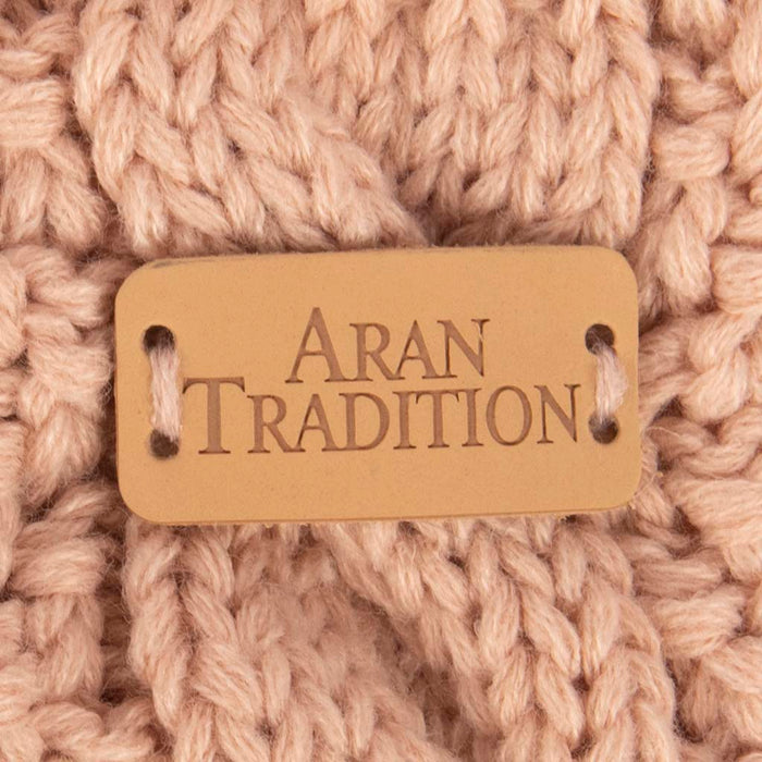 Aran Cable Knit Mittens Stay Cozy & Chic with Aran Cable Knit Mittens | Diamond Cable Design