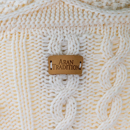 Aran Cable Shawl Neck Cape Aran Cable Shawl Neck Cape | Traditional Design | Cozy Knit