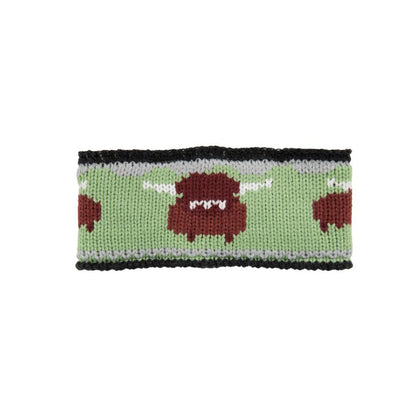 Aran Highland Cow Headband