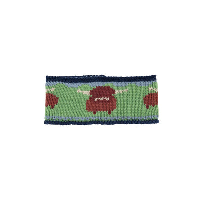 Aran Highland Cow Headband