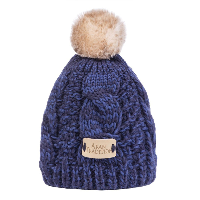 Aran Junior Cable Tammy Hat Aran Junior Cable Tammy Hat - Mini Me | Classic Chunky Cable Knit