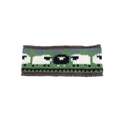 Aran Sheep Headband Mushroom Acrylic