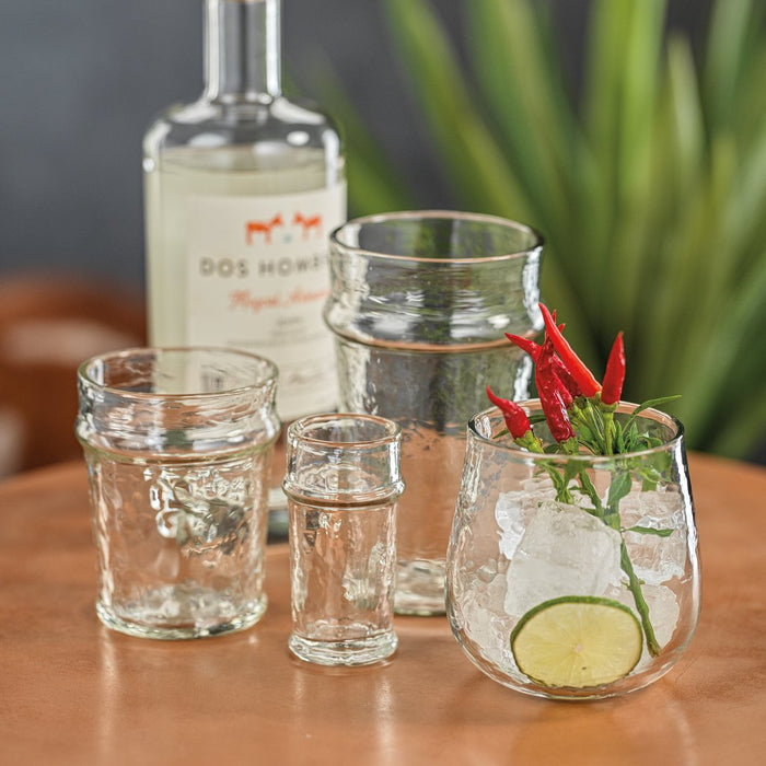 Artisan Hammered Glassware - Barware by Carlyle Avenue