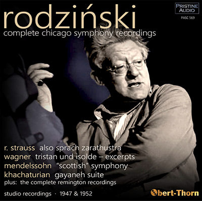 ARTUR RODZIŃSKI and the Chicago Symphony Orchestra - Complete Recordings (1947/52) - PASC569 - CD