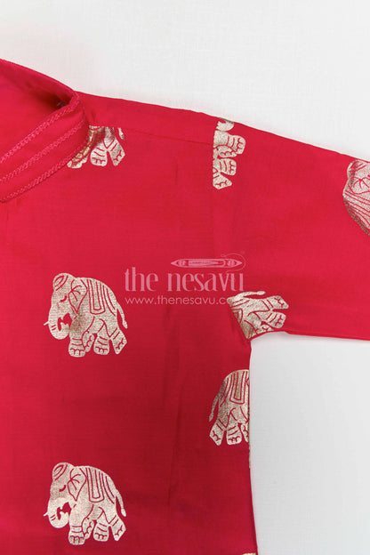 Baby Boy Dhoti Set for Naming Ceremony and Traditional Functions