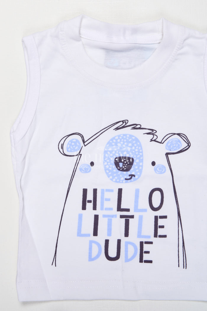 The Nesavu Boys Casual Set Baby Boy Printed Cotton Co-ord Set for Casual Daywear Nesavu Nesavu baby boy cotton co-ord set digital print everyday play comfort