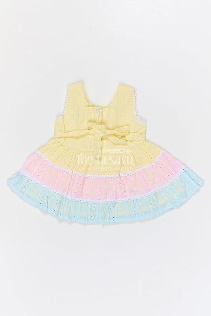 The Nesavu Baby Cotton Frocks Baby Girl Cotton Frock for Birthdays and Festive Celebrations Nesavu Nesavu baby girl cotton frock for birthdays festive celebrations and special baby occasions