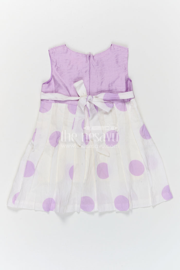The Nesavu Girls Cotton Frock Baby Girl Cotton Frock for Casual Outings and Daily Wear Nesavu Nesavu baby girl cotton frock for casual outings with digital print breathable daily wear outfit