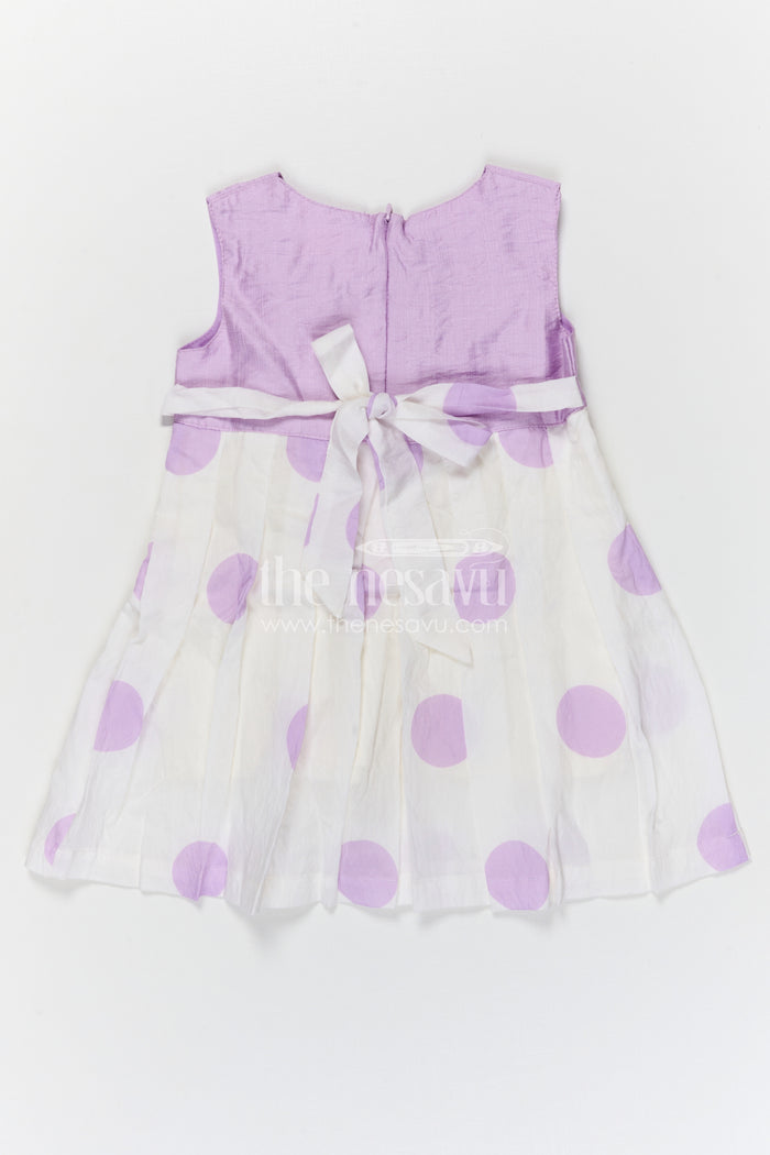 The Nesavu Girls Cotton Frock Baby Girl Cotton Frock for Casual Outings and Daily Wear Nesavu Nesavu baby girl cotton frock for casual outings with digital print breathable daily wear outfit