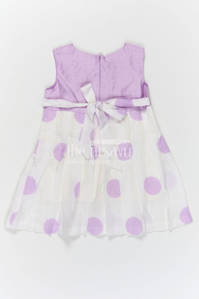 The Nesavu Girls Cotton Frock Baby Girl Cotton Frock for Casual Outings and Daily Wear Nesavu Nesavu baby girl cotton frock for casual outings with digital print breathable daily wear outfit