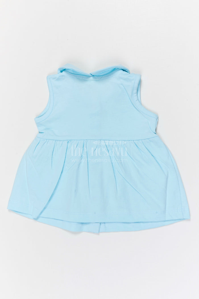 The Nesavu Baby Frocks Baby Girl Cotton Frock for Everyday Comfort and Playtime Nesavu Nesavu Baby Girl Cotton Frock For Everyday Wear Sleeveless Jersey Dress For Infants