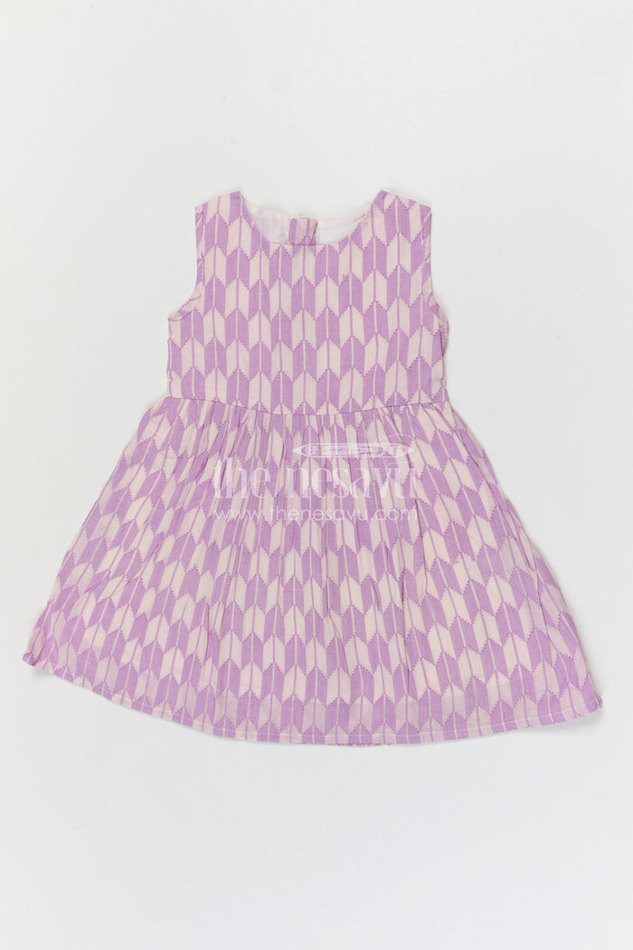 The Nesavu Girls Cotton Frock Baby Girl Cotton Frock for Festive Outings and Special Occasions Nesavu Nesavu baby girl cotton frock with embroidered jacket style for festive outings and special occasions
