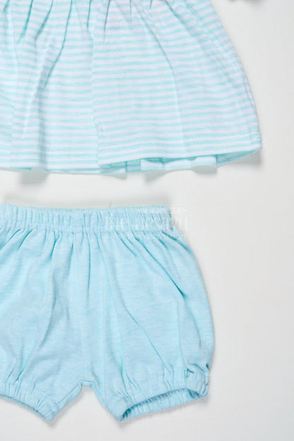 The Nesavu Baby Casual Sets Baby Girl Cotton Top and Shorts Set for Everyday Outings Nesavu Nesavu baby girl cotton top shorts set casual wear daily outings