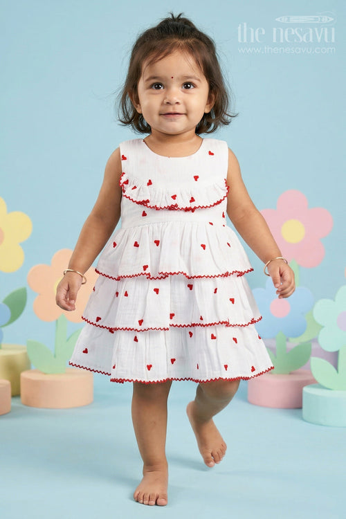 Baby Girl Frock for Birthday Celebration and Family Photos