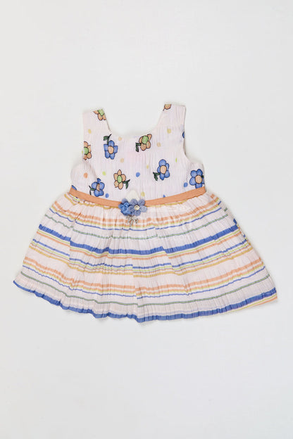 The Nesavu Baby Frocks Baby Girl Frock for Casual Outings and Everyday Wear Nesavu Nesavu baby girl cotton frock for casual outings and everyday wear with digital print