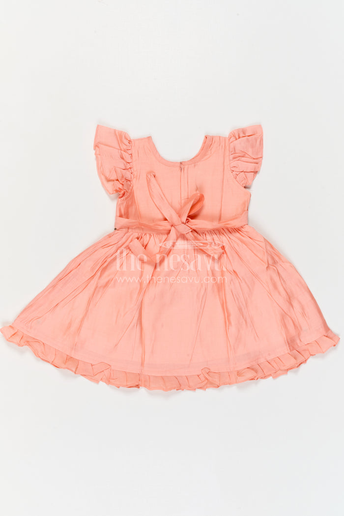 Baby Girl Frock for Festive Celebrations and Birthday Parties