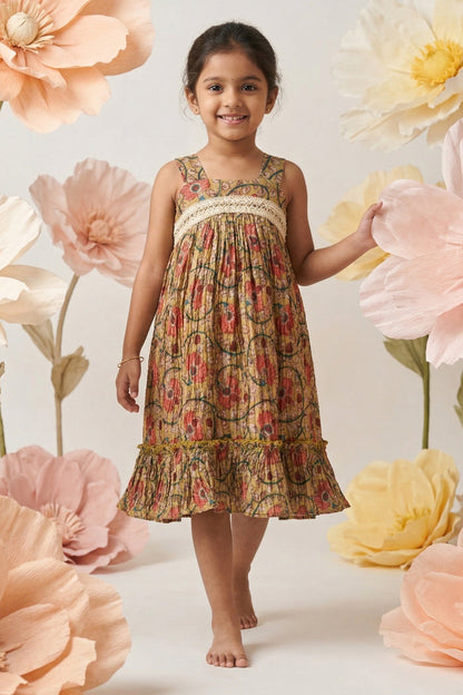 Baby Girl Frock for Festive Outings and Traditional Daywear
