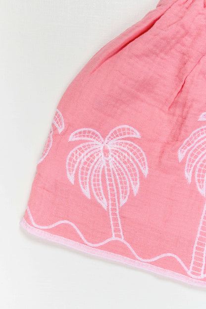 The Nesavu Baby Cotton Frocks Baby Girl Frock for First Birthdays and Special Outings Nesavu Nesavu Baby Girl Muslin Cotton Frock For First Birthday And Outings With Thread Embroidery Soft Outfit