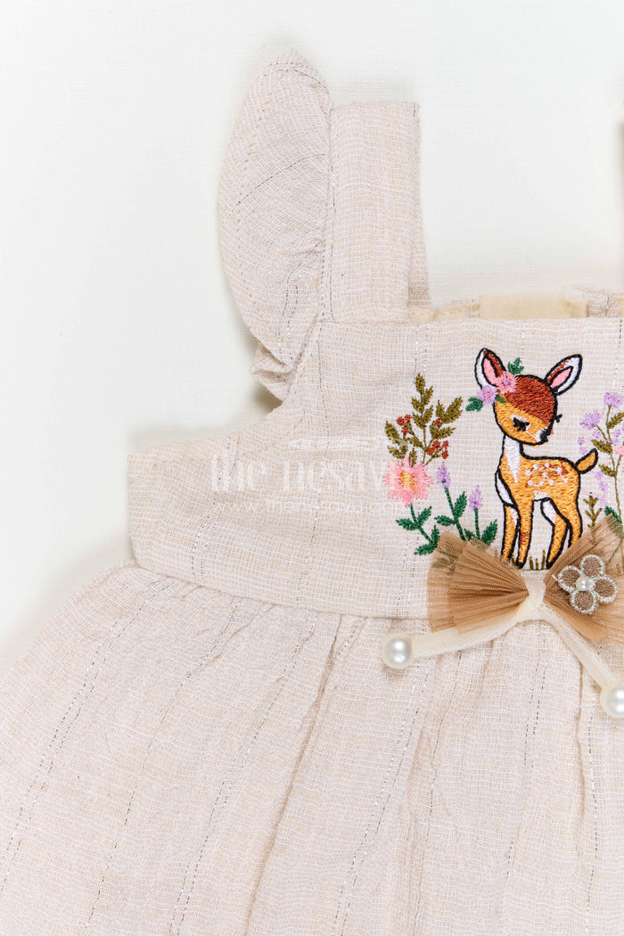 Baby Girl Frock for Naming Ceremony and First Birthday Celebration