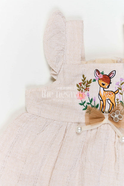 Baby Girl Frock for Naming Ceremony and First Birthday Celebration