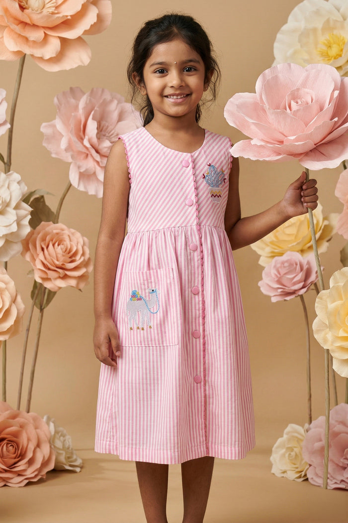 Baby Girl Frock for Summer Outings and Casual Daywear
