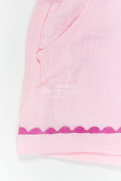 Baby Girl Muslin Co Ord Set for Summer Playtime and Outings