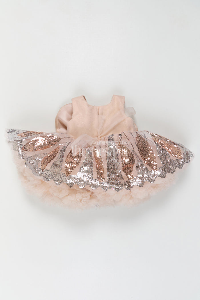 Baby Girl Net Party Frock for First Birthday and Special Occasions